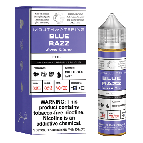 BSX SERIES BLUE RAZZ 60ML 3MG