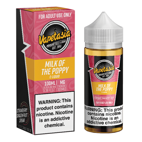 VAPETASIA MILK OF THE POPPY 100ML 6MG