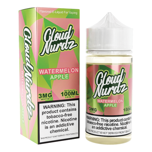 CLOUD NURDZ WATERMELON APPLE 100ML 3MG