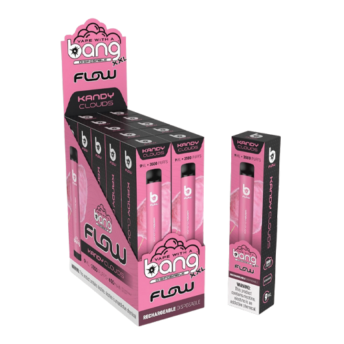 BANG FLOW XXL KANDY CLOUDS 9ML 3500PUFFS 10PK