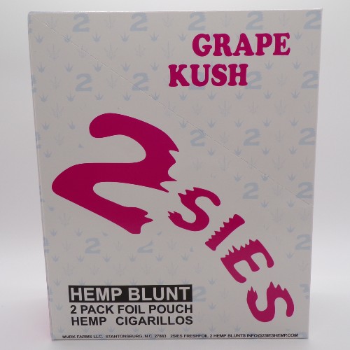 2SIES CIGRL HEMP GRAPE KUSH 15CT