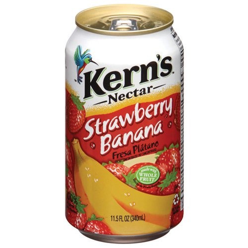KERN'S STRAWBERRY BANANA NECTAR 24/23OZ