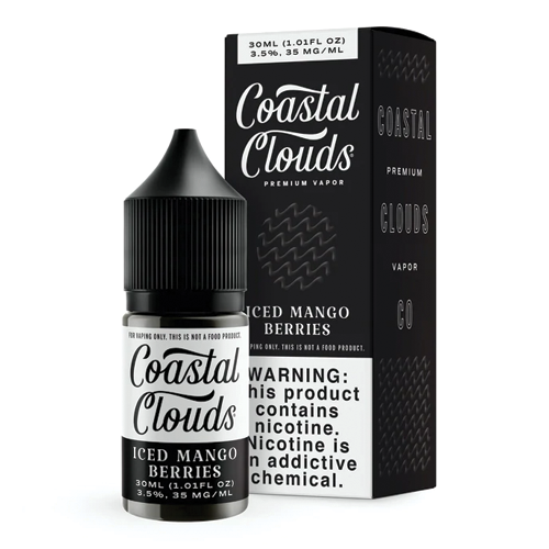 COASTAL CLOUDS ICED MANGO BERRIES 30ML 50MG SALT NIC