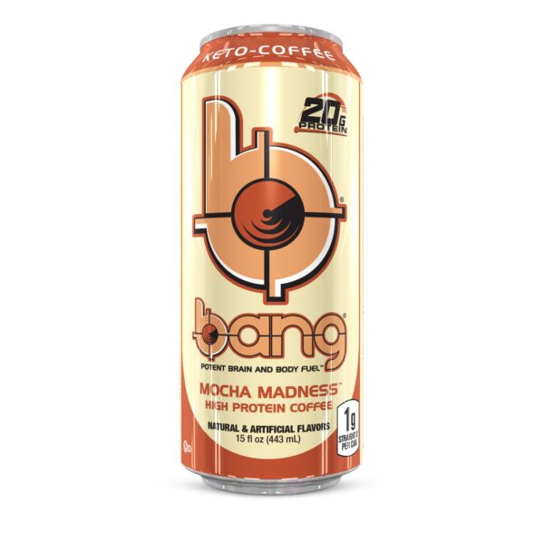 BANG MOCHA MADNESS COFFEE 12PK/15OZ