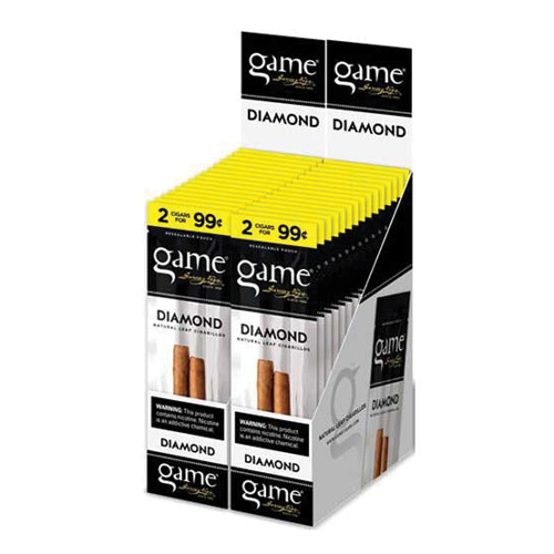 GAME DIAMOND 2FOR1.00  15/2 CT