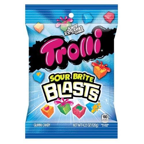 TROLLI SOUR BRITE BLASTS 12/4.25OZ