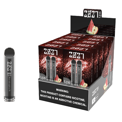 AIR BAR LIPS WATERMELON APPLE ICE 10 PCK