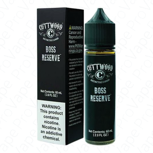 CUTTWOOD BOSS RESERVE 12MG 60ML