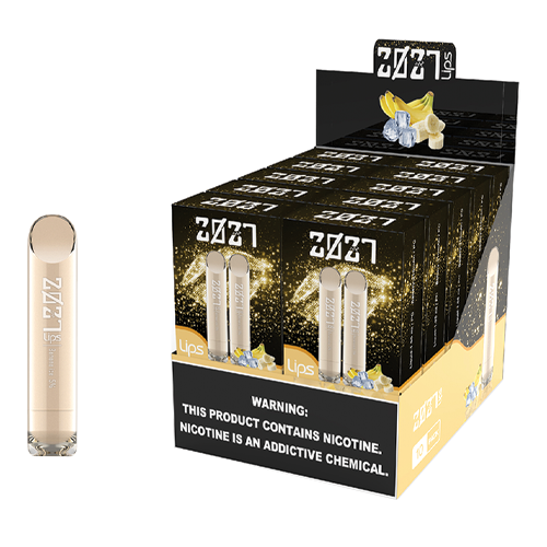AIR BAR LIPS BANANA ICE 10 PCK