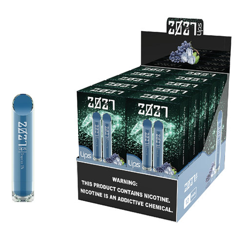 AIR BAR LIPS GRAPE ICE 10 PCK