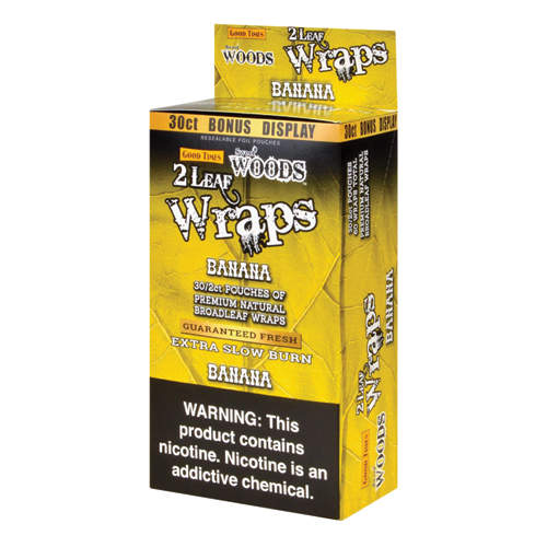 GOOD TIMES WOODS WRAPS BANANA 30/2CT