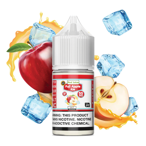 POD JUICE JUICY APPLE 30ML 55MG SALT NIC