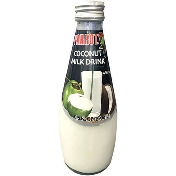 PARROT COCOUNT MILK DRINK PAPAYA 12PK/9.8 OZ