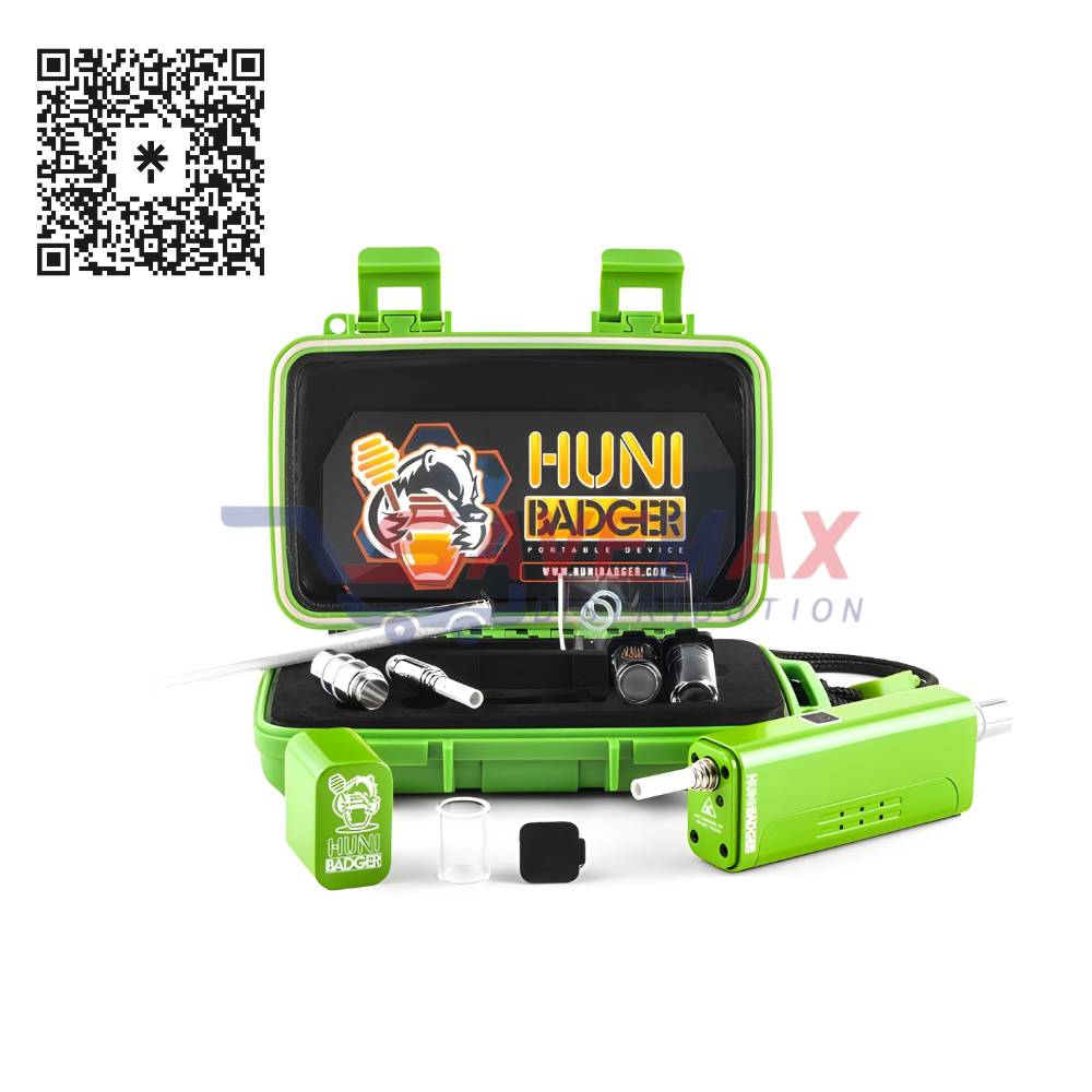 HUNI BADGER PORTABLE DEVICE NITRO GREEN