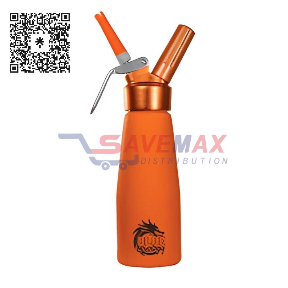 S00146 SPECIAL BLUE ALUMINUM DISPENSER ORANGE .5 LTR - Image 1