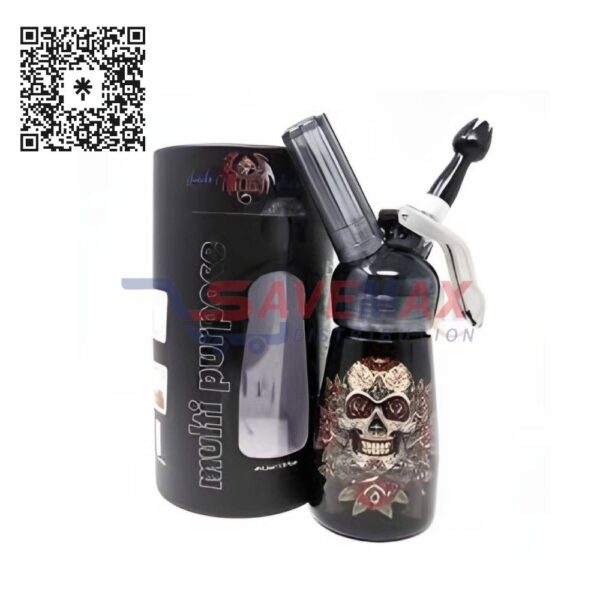 SPECIAL BLUE SKULL & PISTOLS DISPENSER .25 LTR