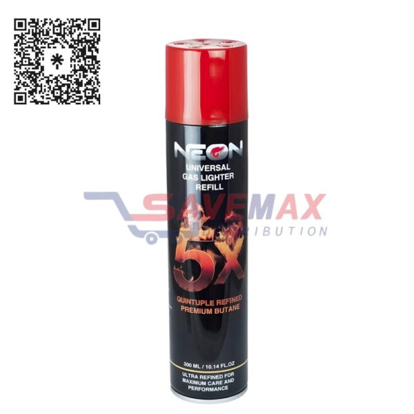 NEON GAS LIGHTER 5X SINGLE BOX 12/10.14OZ