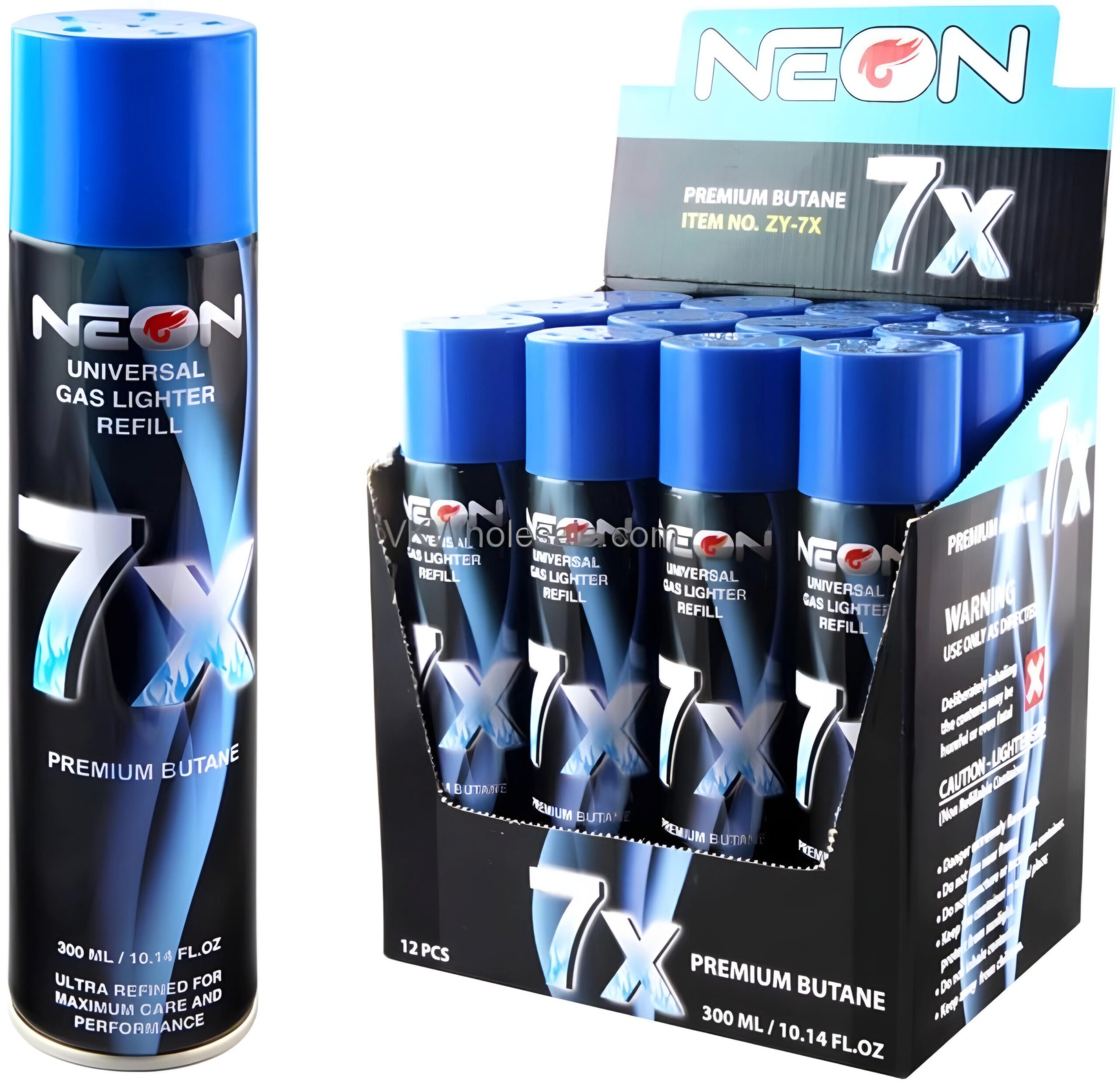 S00328.png NEON GAS LIGHTER 7X SINGLE BOX 12/10.14OZ - Image 1