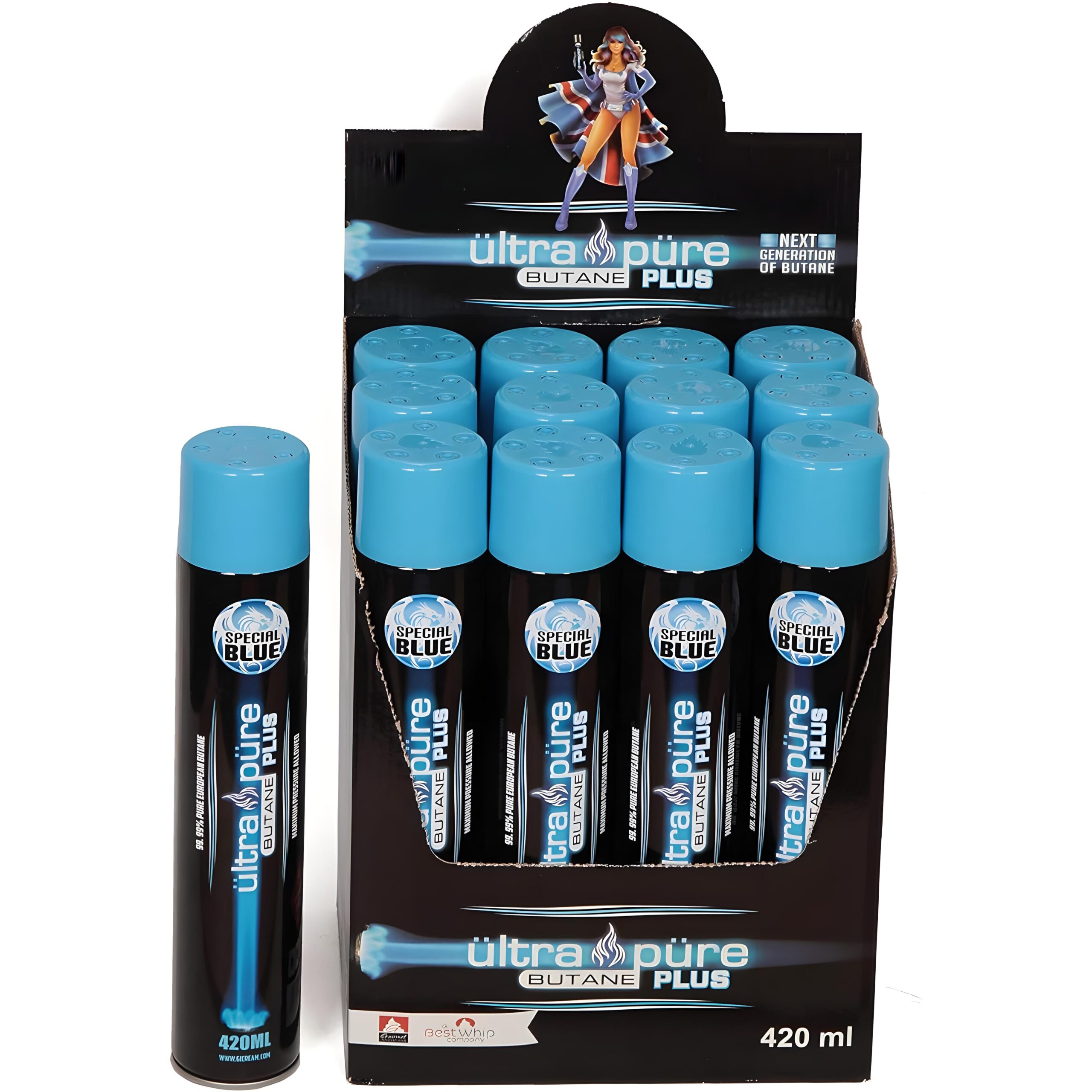 SPECIAL BLUE ULTRA PURE BUTANE 12/420ML