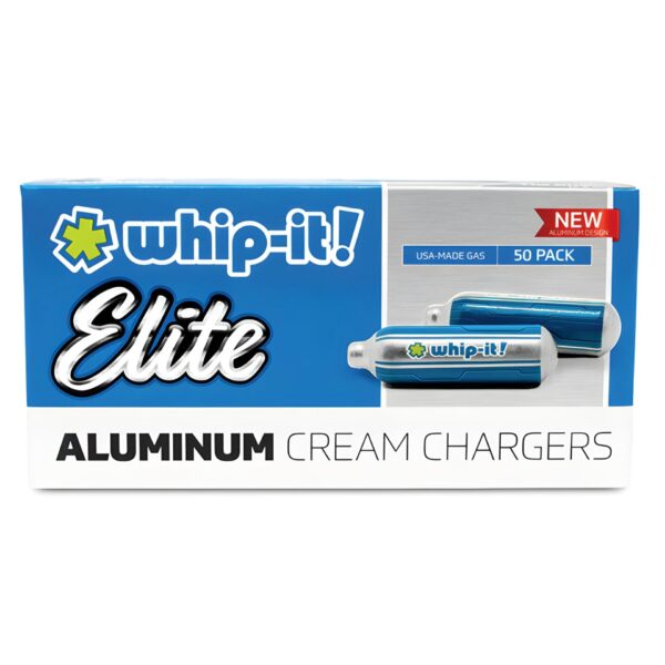 WHIP IT ELITE ALUMINUM CREAM CHARGERS 50/12CT