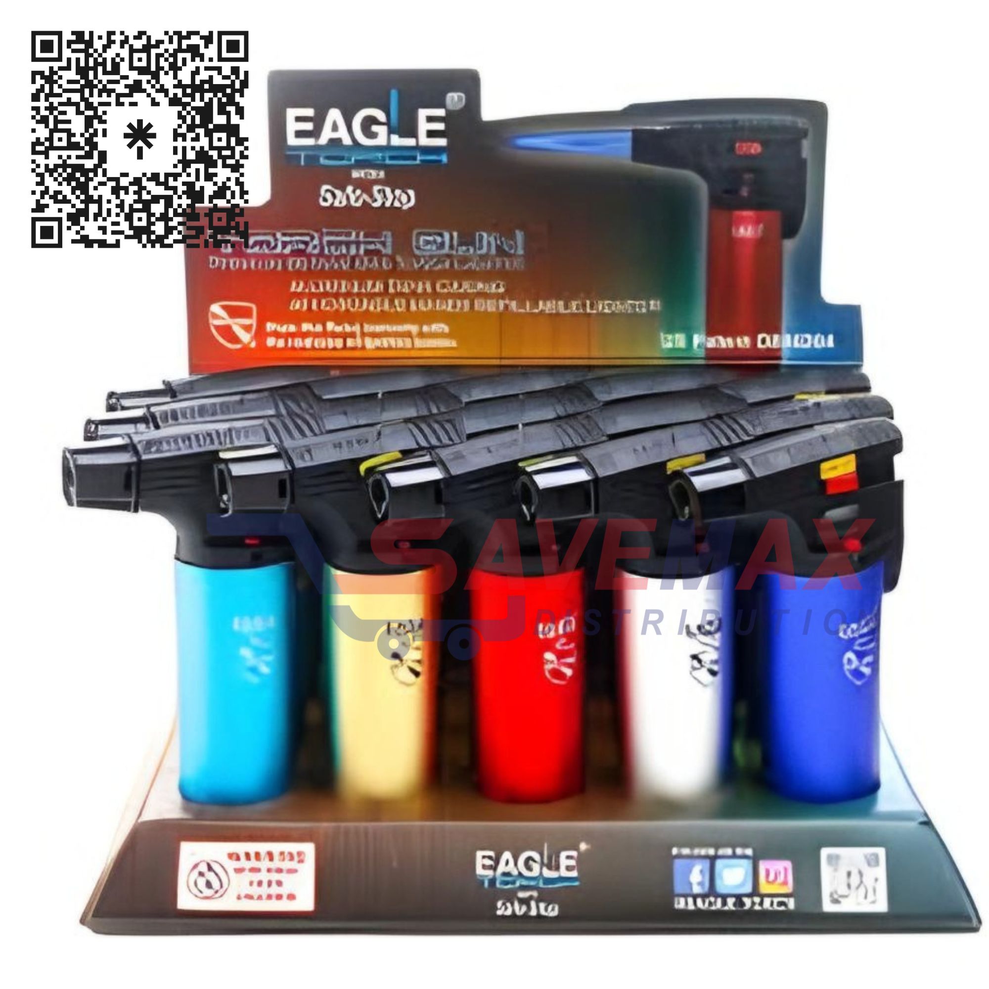 S00347 EAGLE TOURCH 4" ALUMINUM SIDE-TORCH 15CT (PT101M) - Image 1