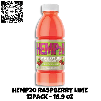 HEMP2O RASBERRY LIME 12/16.9 OZ