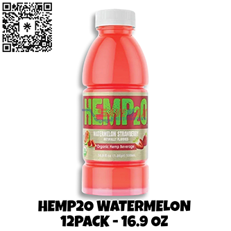 HEMP2O WATERMELON/STRAWBERRY 12/16.9 OZ