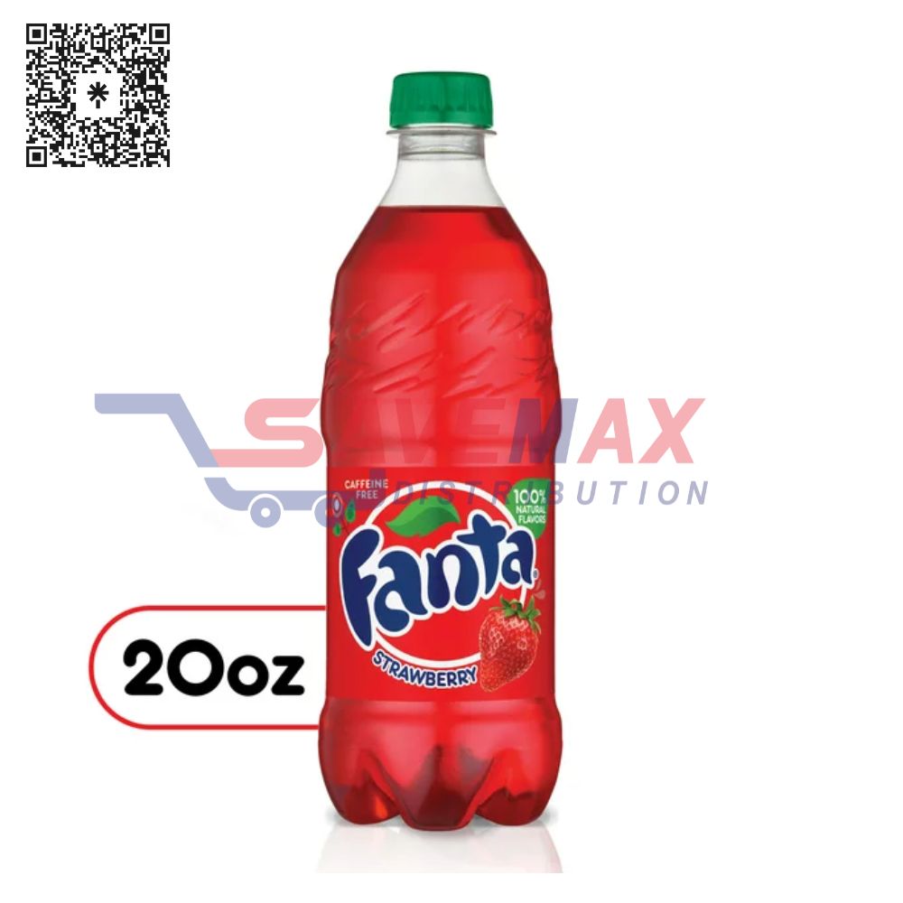 S00719 FANTA STRAWBERRY 24/20OZ - Image 1