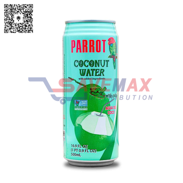 PARROT AGUA DE COCO CAN 24PK/16.9 OZ