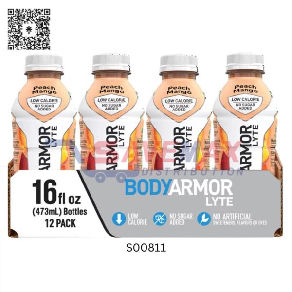 BODY AMOR PEACH MANGO LYTE 12/16OZ