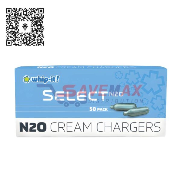 WHIP IT SELECT CHARGERS 50/12CT
