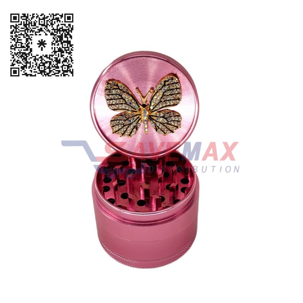 S01172 GRINDER LIGHT PATTERN CLEAR TOP 4 PCS - Image 1