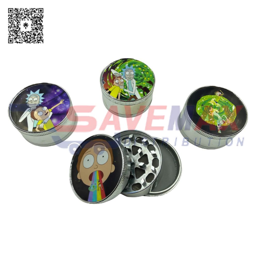 S01174 GRINDERS RICK & MORTY 12CT - Image 1