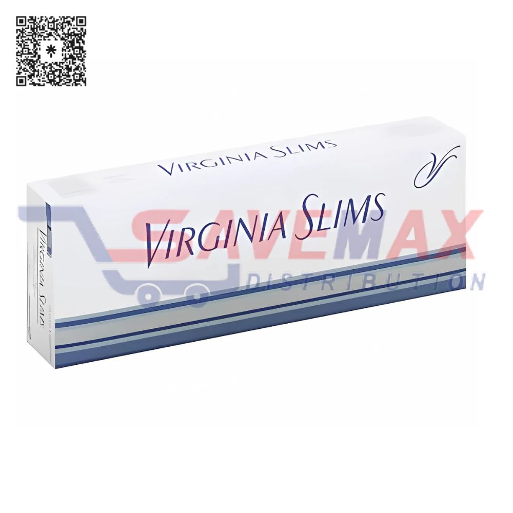 S01350 VIRGINIA SLIM SILVER 100S BX FSC 10 PK - Image 1