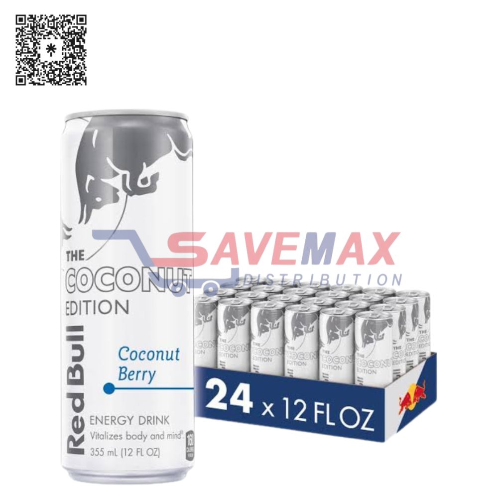 RED BULL COCONUT 24/12OZ RED BULL COCONUT 24/12OZ - Image 1