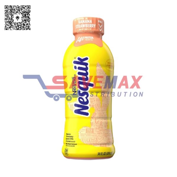 NESQUIK STRAWBERRY BANANA 12/14OZ