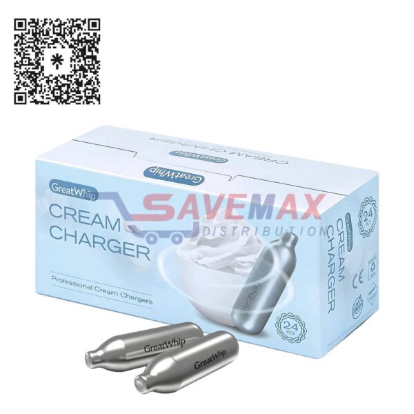 GREAT WHIP CREAM CHARGERS 12/50CT