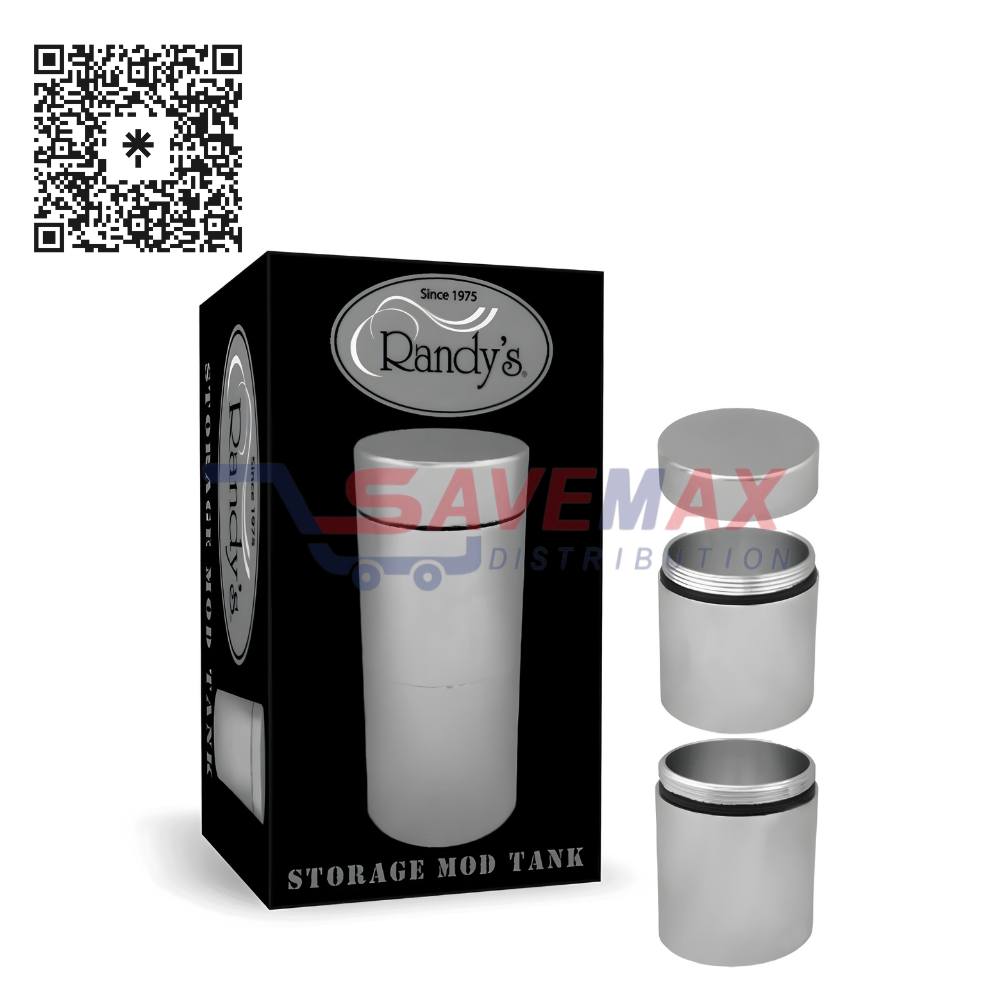 S04391 RANDY'S SILVER STORAGE MOD TANK 75MM 3PCS - Image 1