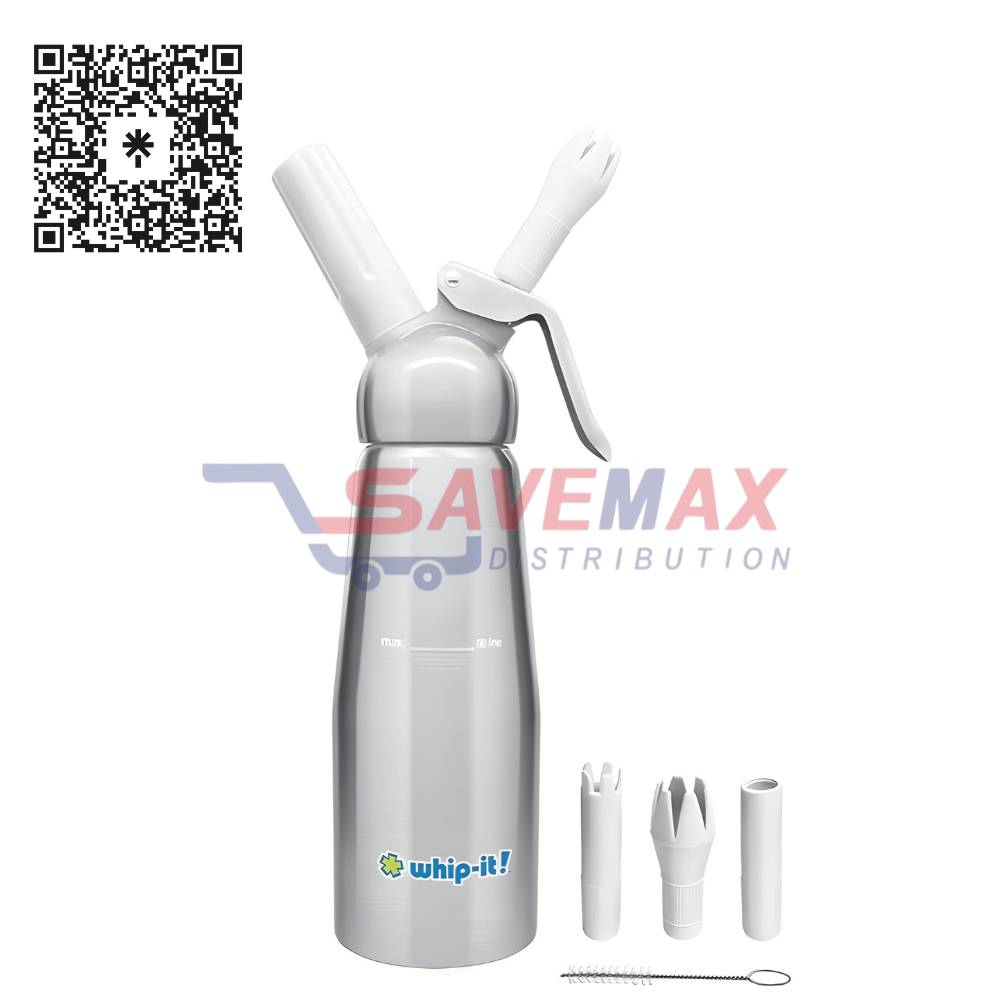 S04423 WHIP IT STAINLES STEEL CREAM WHIPPER 1/2L - Image 1