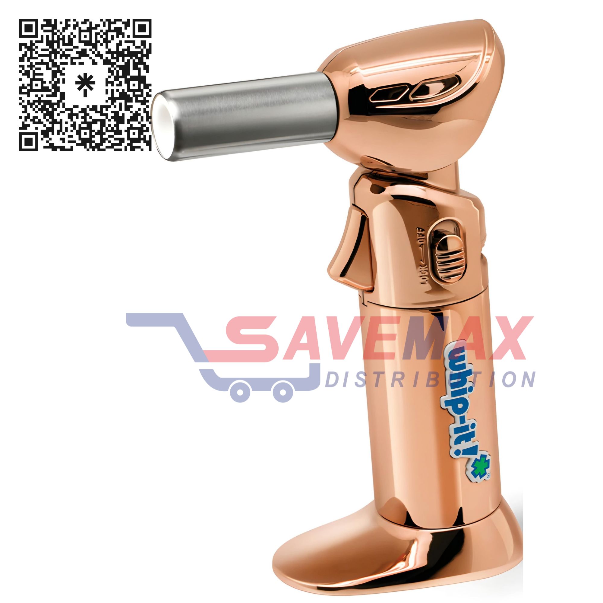 S04430 WHIP IT RUBBERIZED FLEX TORCH GOLD - Image 1