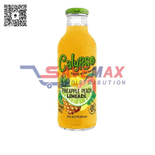 CALYPSO PINEAPPLE PEACH LIMEADE 12/16OZ
