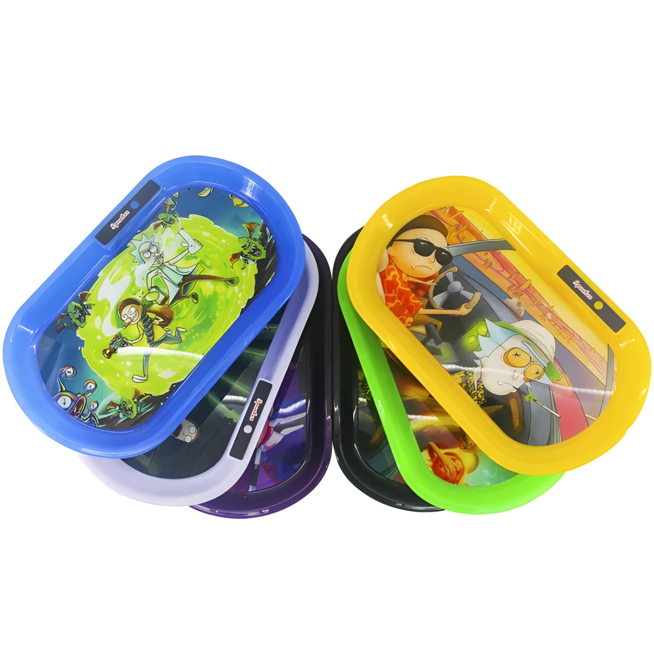S05265.png LED PLASTIC ROLLING TRAY WITH SPEAKER - Image 1