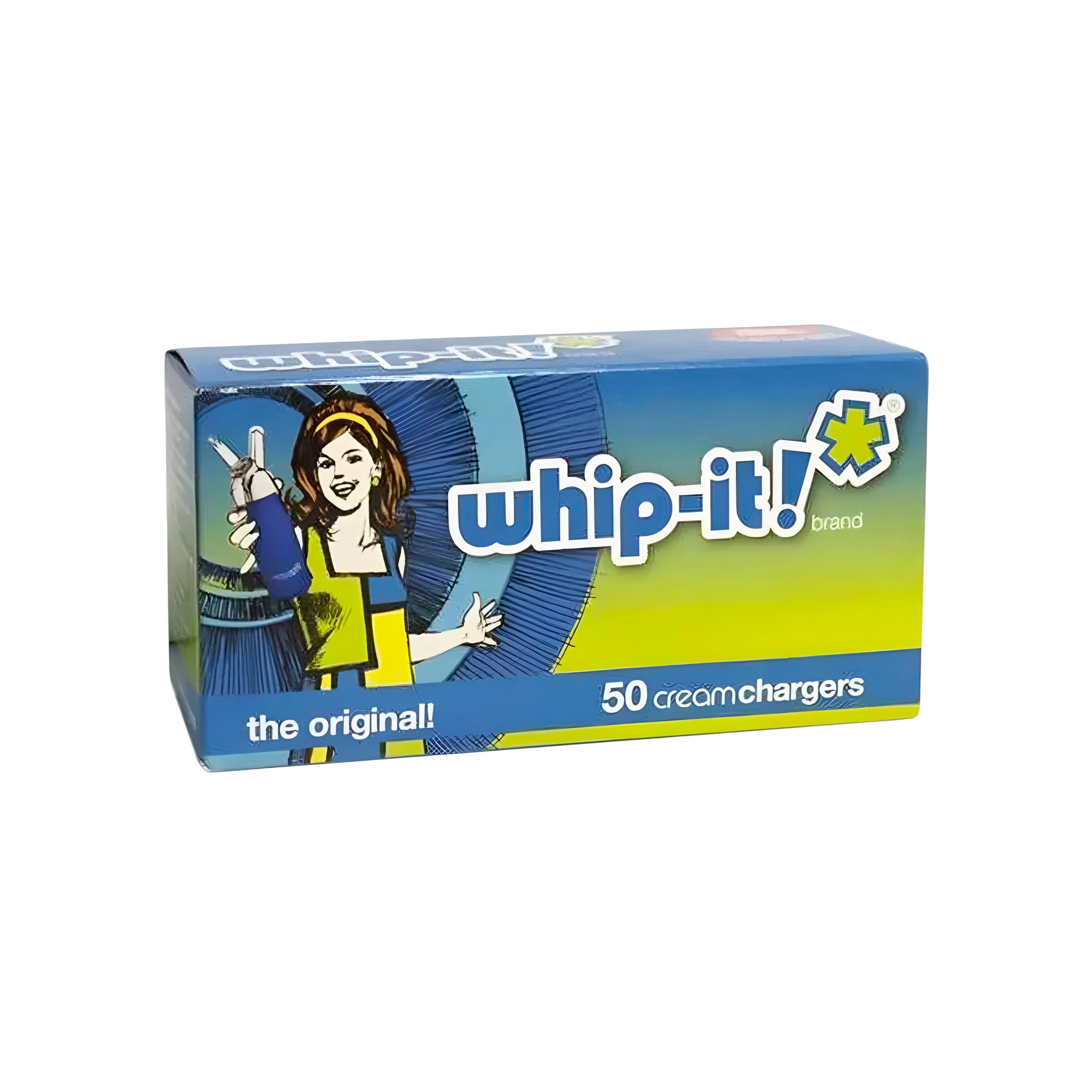 WHIP IT CREAM CHARGERS 50/12CT
