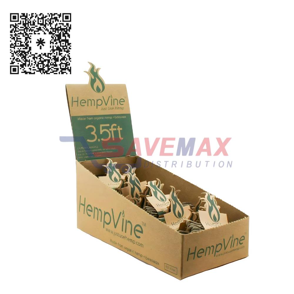 S05488 HEMPVINE WICK 3.5FT 50PK - Image 1