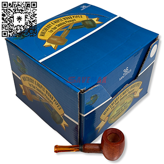 CORN COBB HAND PIPE MAYPLE CHERRY MINI 36CT