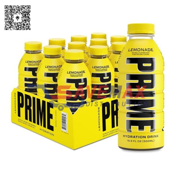 PRIME LEMONADE 12/16.9OZ