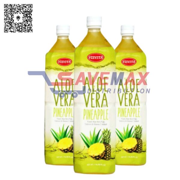 VISVITA ALOE PINEAPPLE 12PK/1.5L
