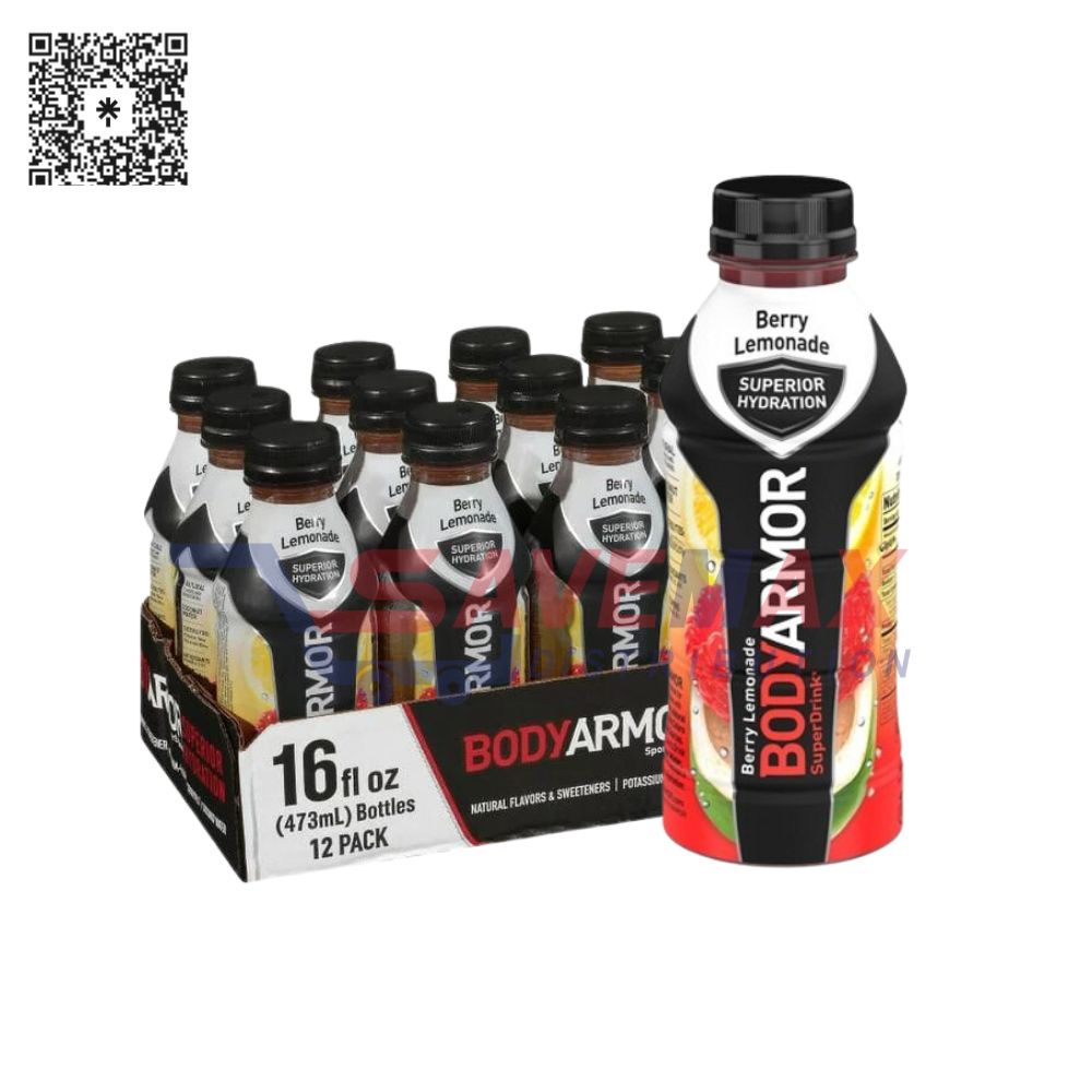 BODY ARMOR BERRY LEMONADE 12/16OZ SaveMax