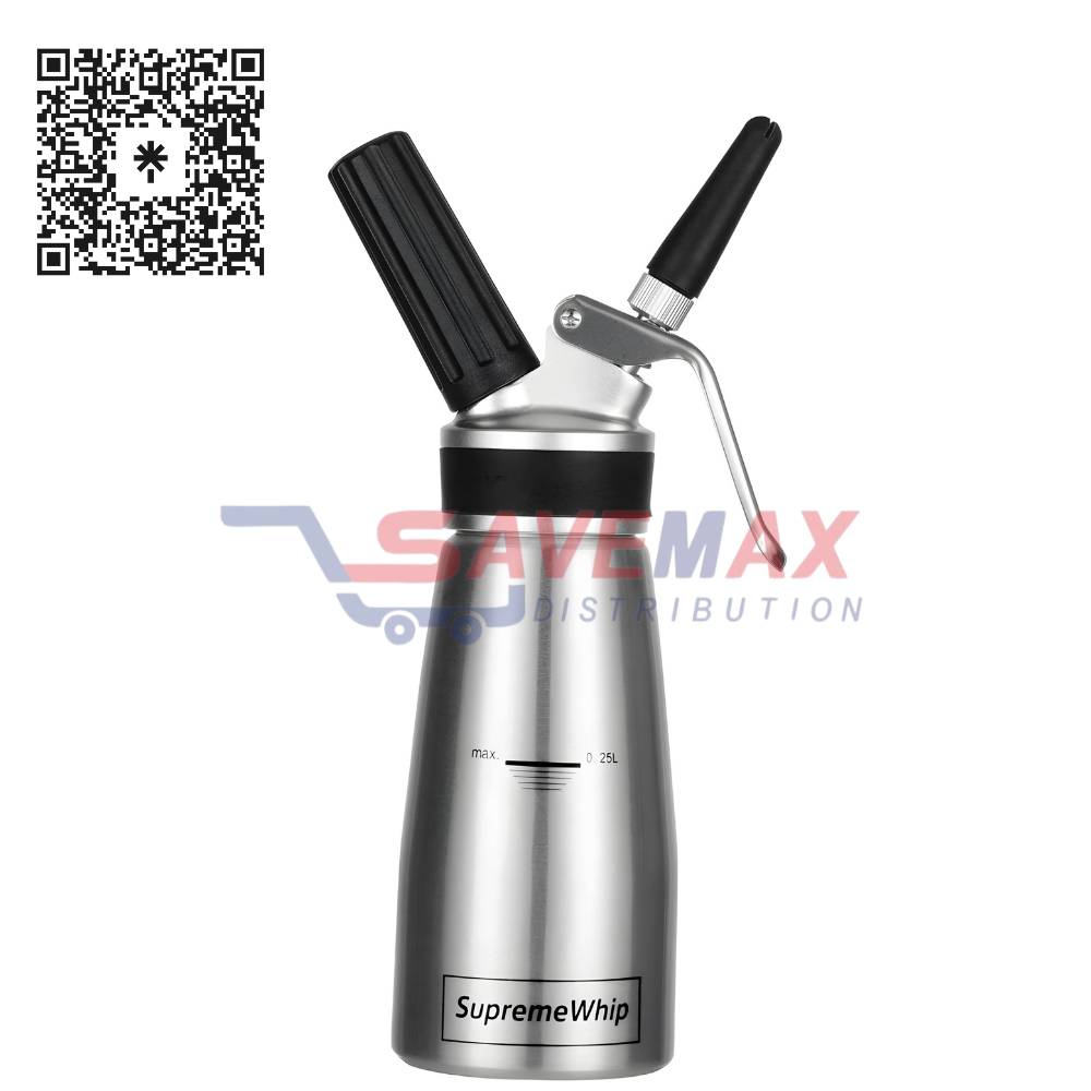 S07643 SUPREME WHIP DISPENSOR .25L - Image 1