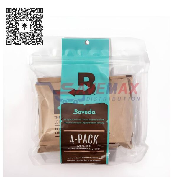 BOVEDA 62% RH 4PK SIZE 4